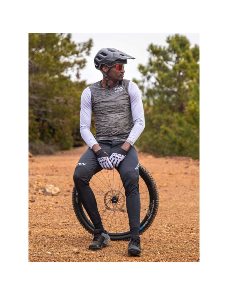 Spodnie rowerowe northwave bomb long pants - czarny