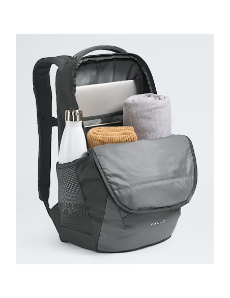 The north face vault plecak city backpack zielony, szary poliester