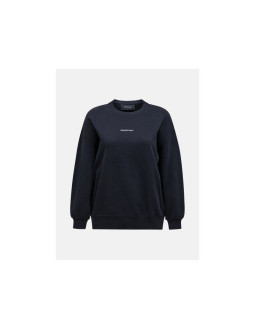 Bluza peak performance w original terry crew czarny