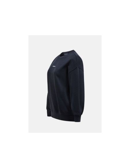 Bluza peak performance w original terry crew czarny