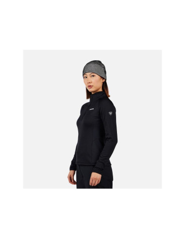 Bluza damska rossignol w blackside mix hz fleece czarna
