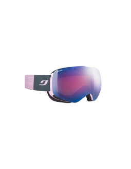 Gogle narciarskie julbo moonlight różowo szare