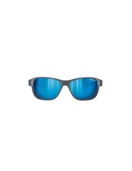 Okulary julbo camino m - matowy ciemny szary| polarized 3 flash bleu