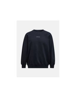 Bluza peak performance m original terry crew czarny