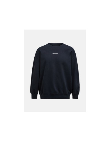Bluza peak performance m original terry crew czarny