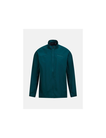 Kurtka męska peak performance m glider wind jacket kolor zielony