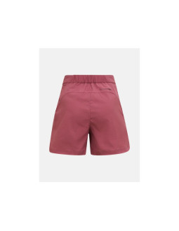 Szorty damskie peak performance w iconiq tech shorts kolor czerwony 2