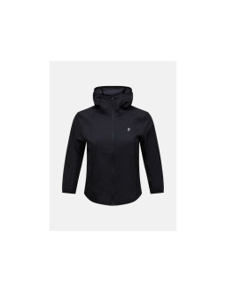 Kurtka damska peak performance w discover wind jacket kolor czarny