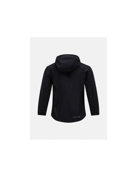 Kurtka damska peak performance w discover wind jacket kolor czarny