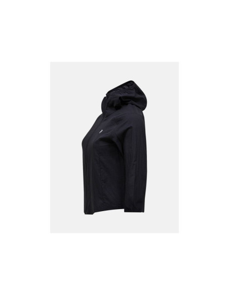 Kurtka damska peak performance w discover wind jacket kolor czarny