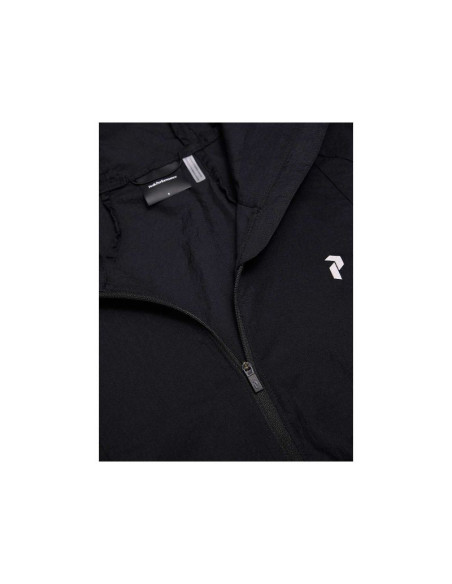 Kurtka damska peak performance w discover wind jacket kolor czarny