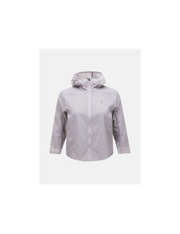 Kurtka damska peak performance w discover wind jacket kolor szary