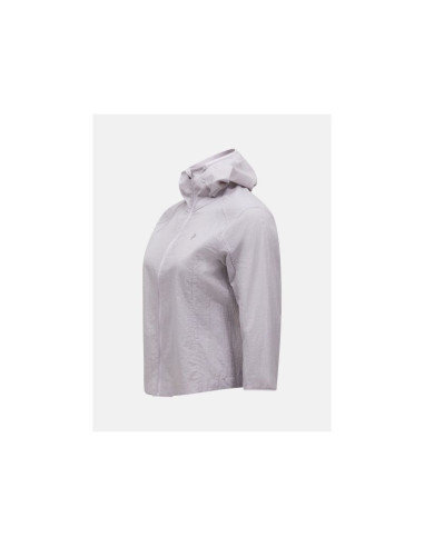Kurtka damska peak performance w discover wind jacket kolor szary