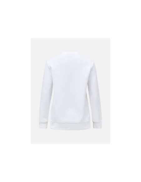 Bluza damska peak performance w original small logo crew kolor biały