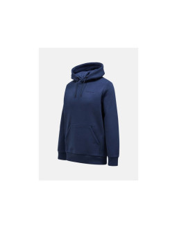 Bluza męska peak performance original small logo hood men kolor granatowy 2