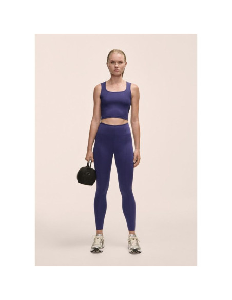 Legginsy damskie casall edge high waist tights fioletowy - m