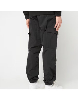 Męskie spodnie sportowe lacoste woven cargo joggers czarne - xh5121-00-031 2