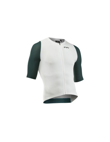 Koszulka rowerowa northwave extreme evo jersey s/s biała