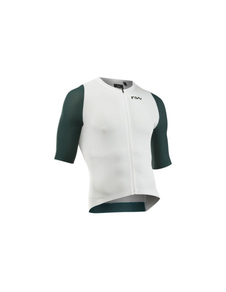 Koszulka rowerowa northwave extreme evo jersey s/s biała