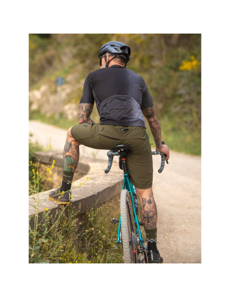 Spodenki rowerowe northwave rockster baggy - zielony