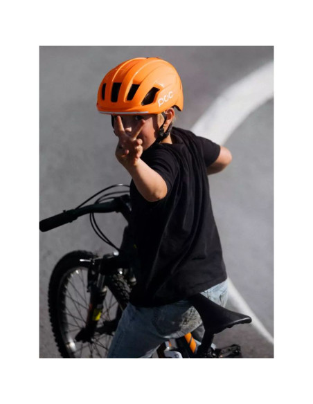 Kask rowerowy dziecięcy poc pocito omne mips fluorescent orange pomarańczowy (10736_9050)