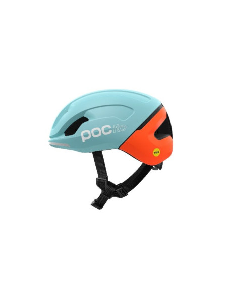 Kask rowerowy pocito omne mips niebiesko pomarańczowy