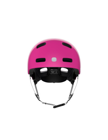 Kask rowerowy pocito crane mips fluo pink