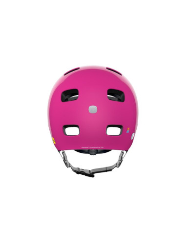 Kask rowerowy pocito crane mips fluo pink