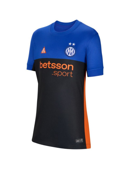 Koszulka dla dzieci nike inter mediolan 2026 stadium se czarno-niebieska ib3536 413