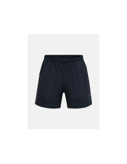 Szorty damskie peak performance w outdoor cargo shorts kolor czarny