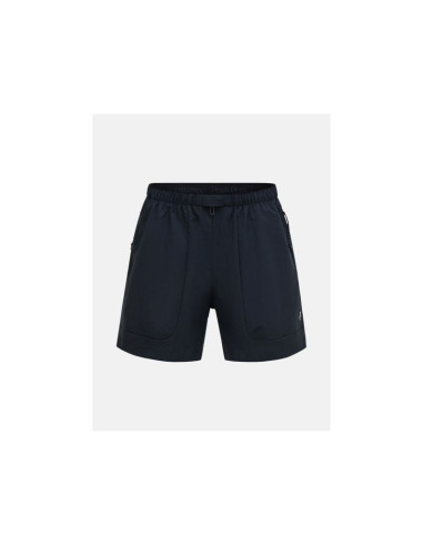 Szorty damskie peak performance w outdoor cargo shorts kolor czarny