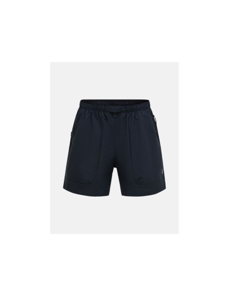 Szorty damskie peak performance w outdoor cargo shorts kolor czarny