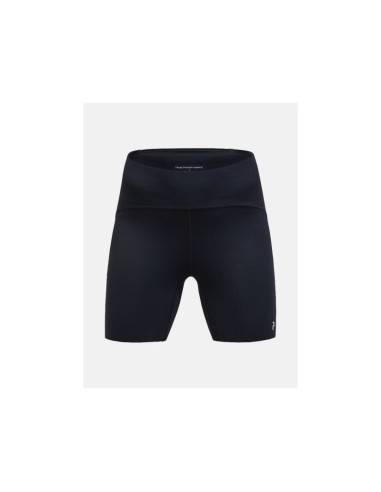 Legginsy damskie peak performance w light short tights kolor czarny