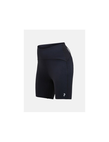 Legginsy damskie peak performance w light short tights kolor czarny