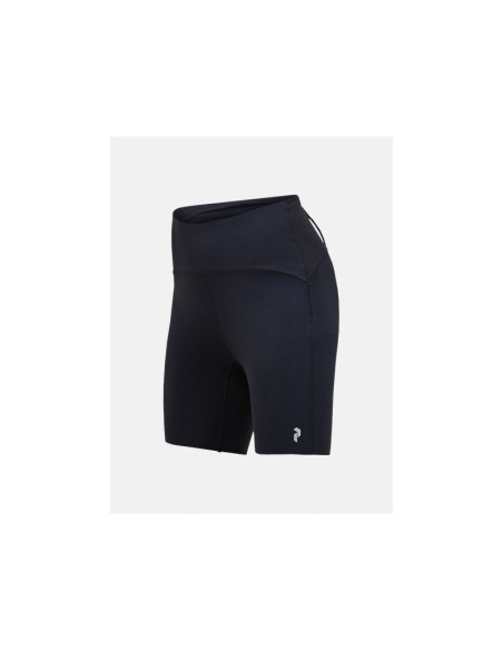 Legginsy damskie peak performance w light short tights kolor czarny