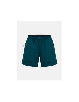 Szorty damskie peak performance w outdoor cargo shorts kolor zielony