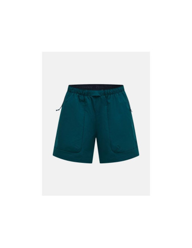 Szorty damskie peak performance w outdoor cargo shorts kolor zielony