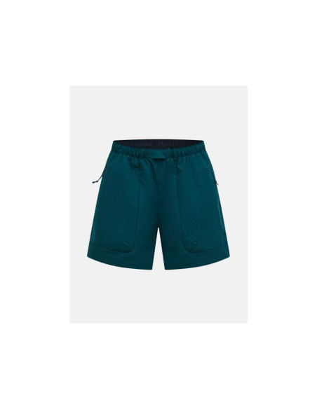 Szorty damskie peak performance w outdoor cargo shorts kolor zielony