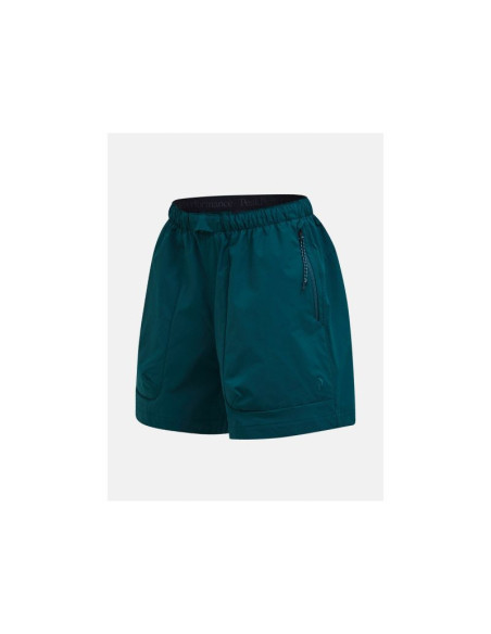 Szorty damskie peak performance w outdoor cargo shorts kolor zielony