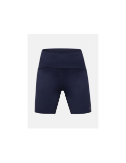 Legginsy damskie peak performance w light short tights kolor granatowy