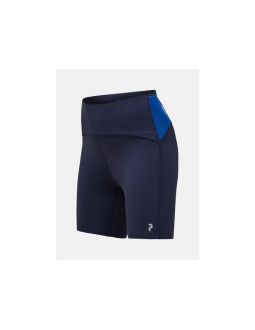 Legginsy damskie peak performance w light short tights kolor granatowy 2