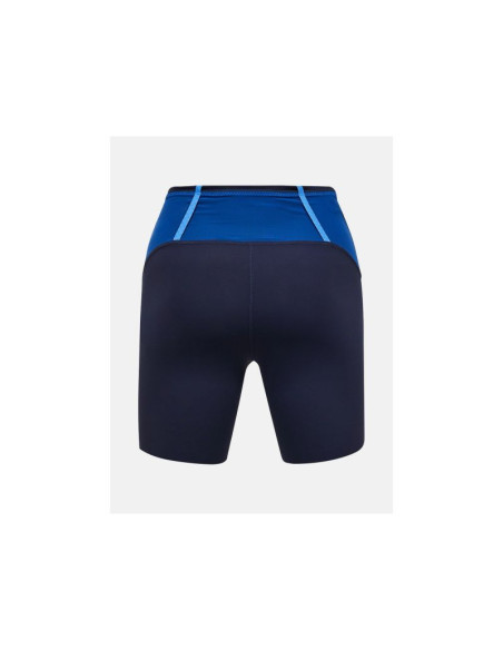 Legginsy damskie peak performance w light short tights kolor granatowy