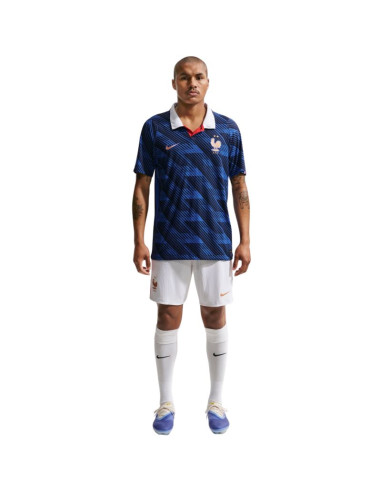 Spodenki męskie nike france match 2026/27 białe ib5240 100