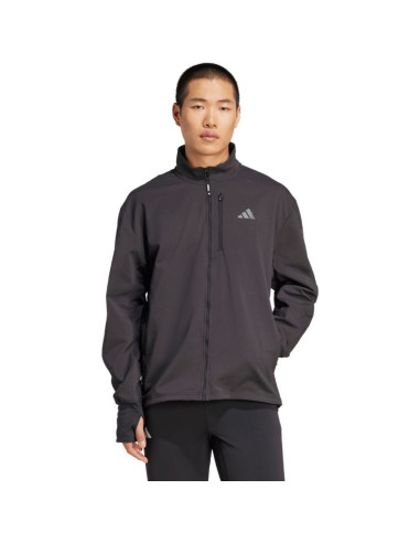 Kurtka męska adidas own the run winterized czarna jp3815