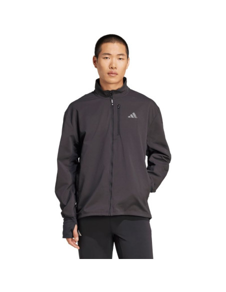 Kurtka męska adidas own the run winterized czarna jp3815