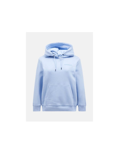Bluza peak performance w original small logo hoo niebieski