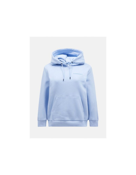 Bluza peak performance w original small logo hoo niebieski