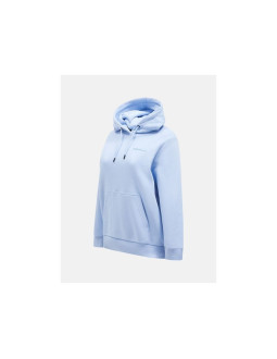 Bluza peak performance w original small logo hoo niebieski 2