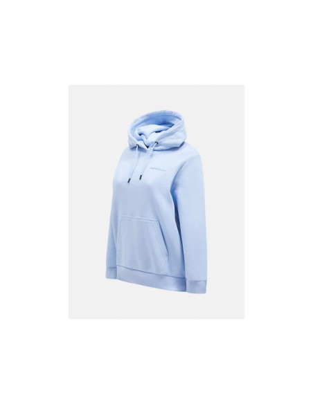 Bluza peak performance w original small logo hoo niebieski