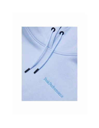 Bluza peak performance w original small logo hoo niebieski